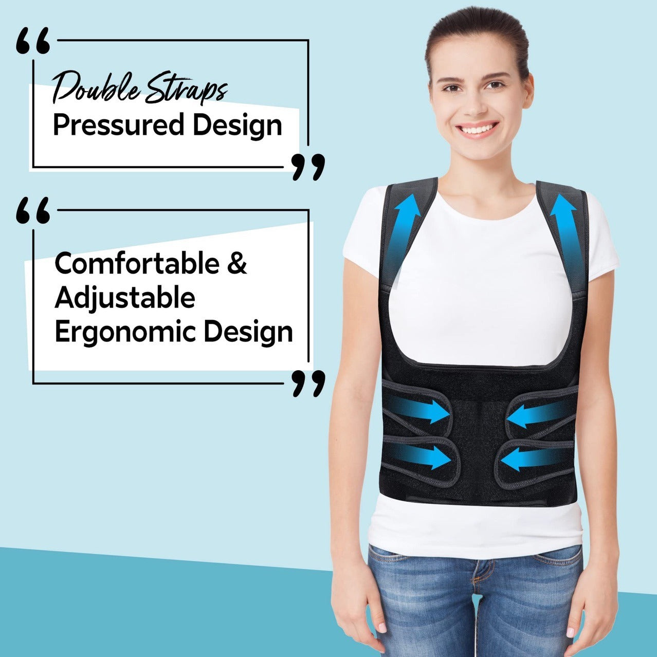 Strong Support Posture Correction Belt