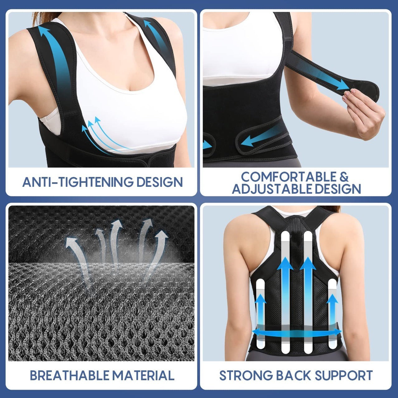 Strong Support Posture Correction Belt